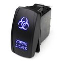 Race Sport Led Rocker Switch W/ Blue Led Radiance (Zombie Lights) RSLJ18B